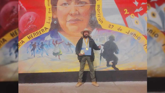 Puno Pintura Del Artista Lucas Pinazo Gana El Concurso De Murales De