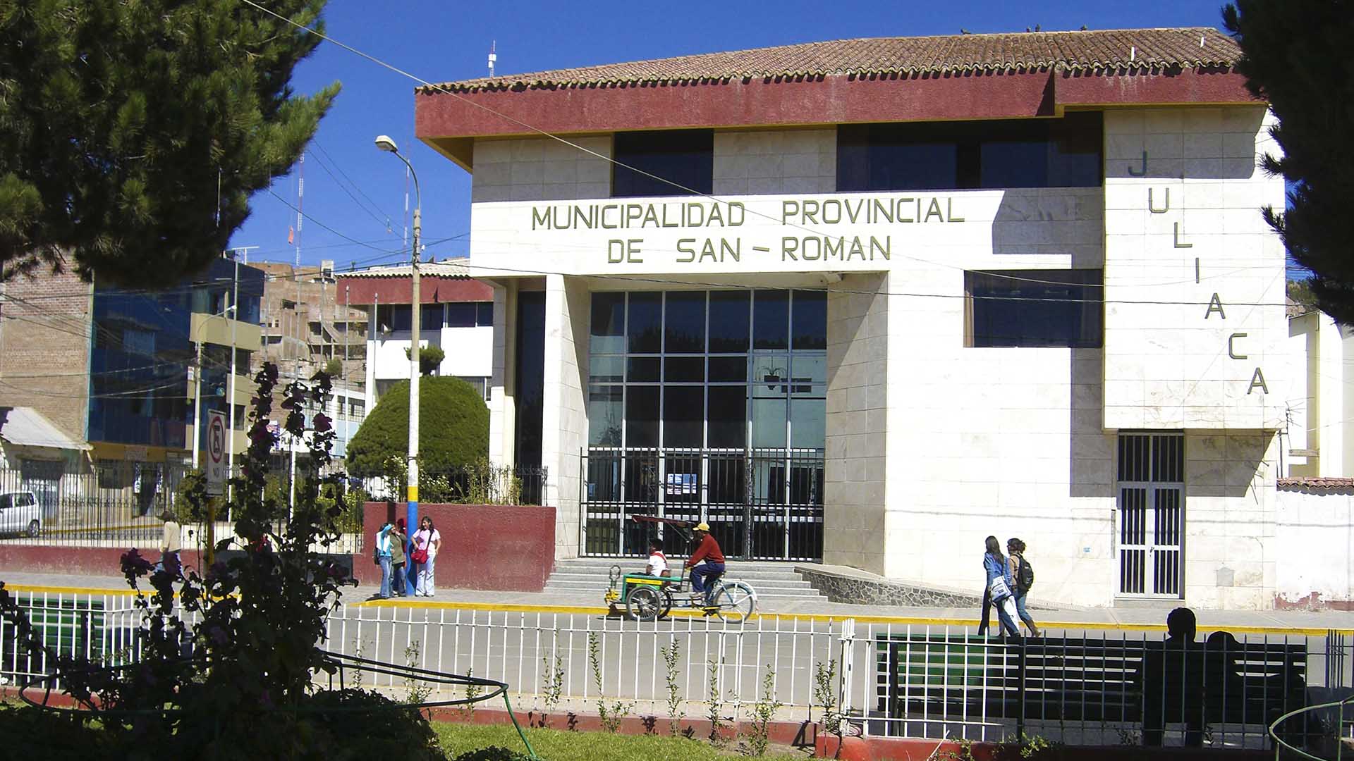 Municipalidad Provincial de San Román.