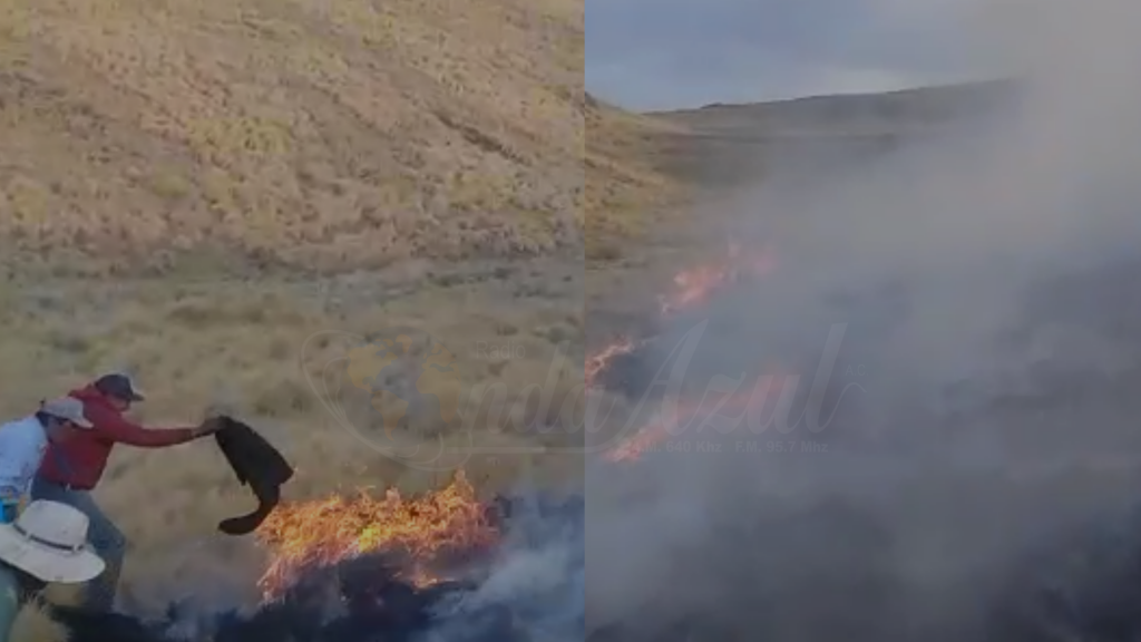 Puno Más De 80 Hectáreas De Pastizales Y 04 Cabañas Fueron Arrasados Por Incendio Radio Onda Azul 7761