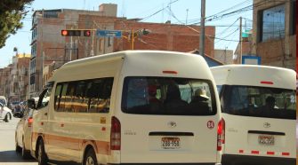 Transporte urbano en la ciudad de Puno