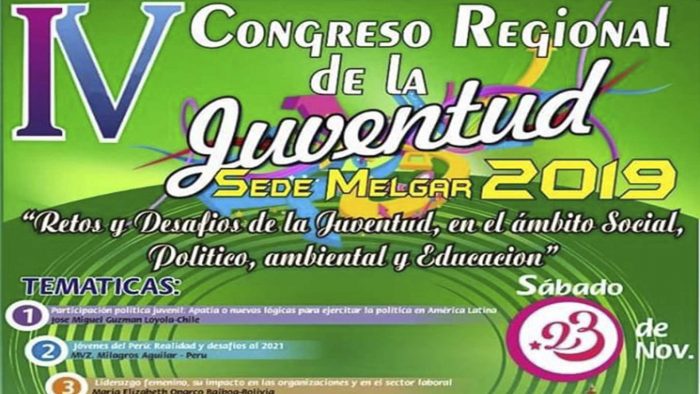 Cuarto Congreso Regional de la Juventud Puno se