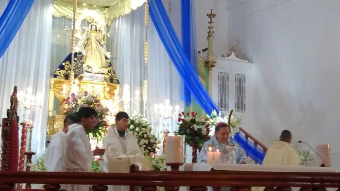Segunda Misa de Novena en honor a la Santísima Virgen de la Candelaria ...