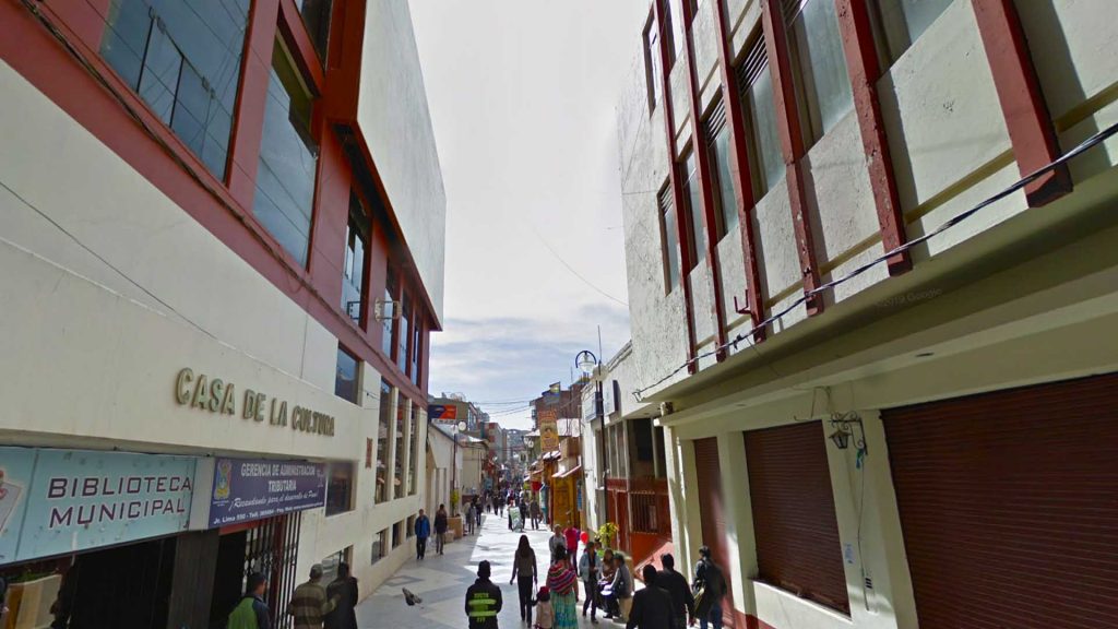 Puno Realizan inspección de cableado en el jirón lima Radio Onda Azul