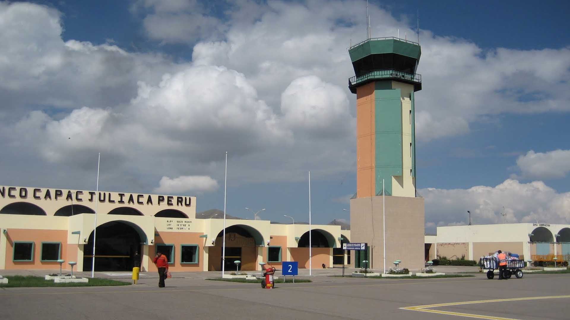 Aeropuerto Inca Manco Cápac de la ciudad de Juliaca