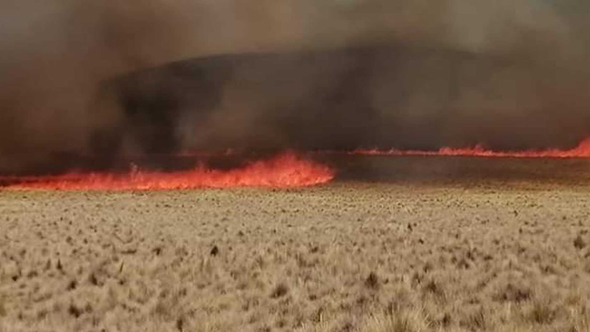 Incendio en Conduriri