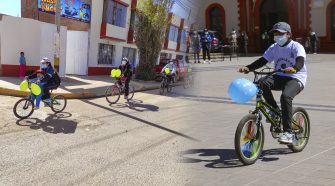 Bicicleteada por el Día del Niño-Puno