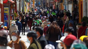 Jirón Lima de la ciudad de Puno