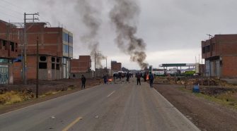 Paro en la región de Puno