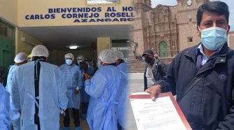 Dirigente de trabajadores de la Red de Salud Azángaro