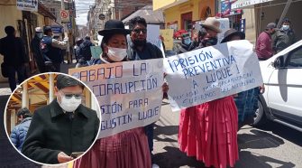 Organizaciones sociales piden prisión para el Agustín Luque