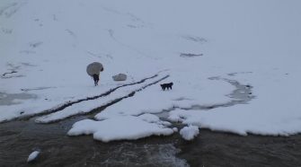 Intensas nevadas en la provincia de Carabaya