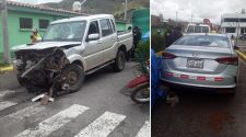 Accidente de tránsito en la vía Juliaca-Arequipa