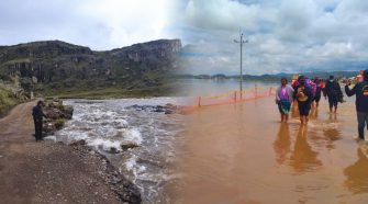 Desborde de ríos en Puno