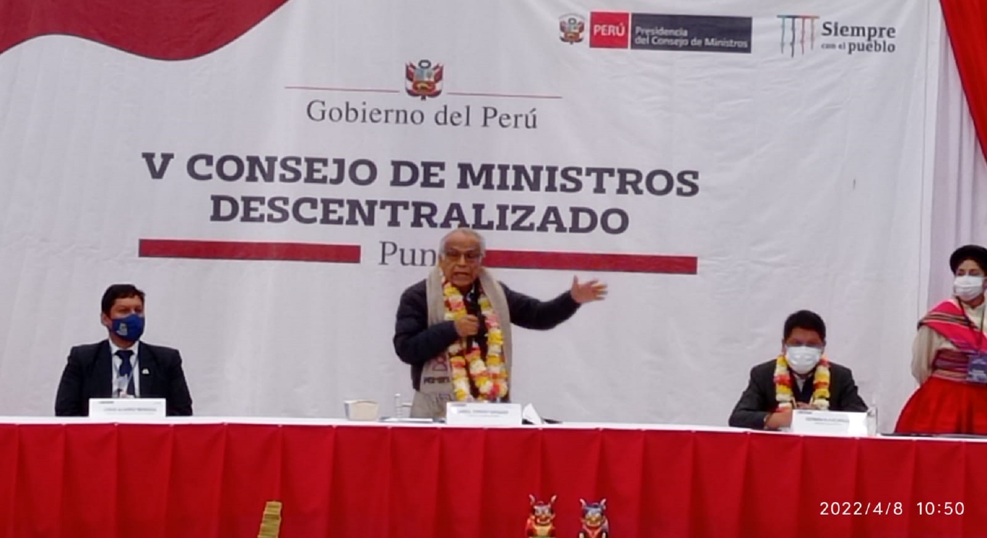 Presidente de la PCM-Aníbal Torres