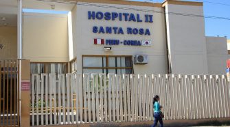 Hospital Santa Rosa ubicado en Piura