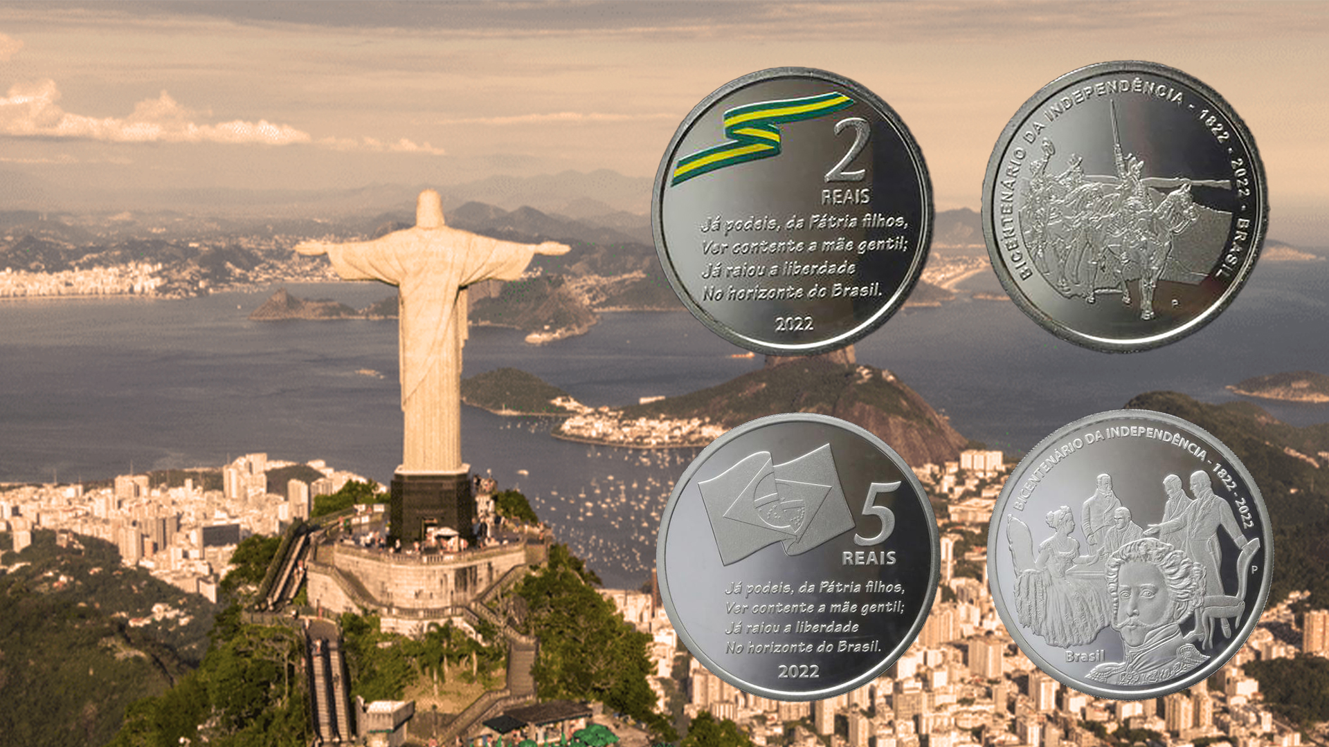 Brasil acuña nuevas monedas