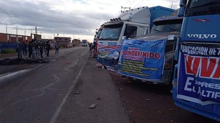 Juliaca Desde Las Cero Horas Transportistas De Carga Pesada Iniciarán Con Paro Indefinido 7261