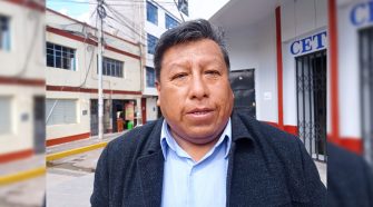 Elvis Juárez - secretario del Frente de Organizaciones Populares de Azángaro