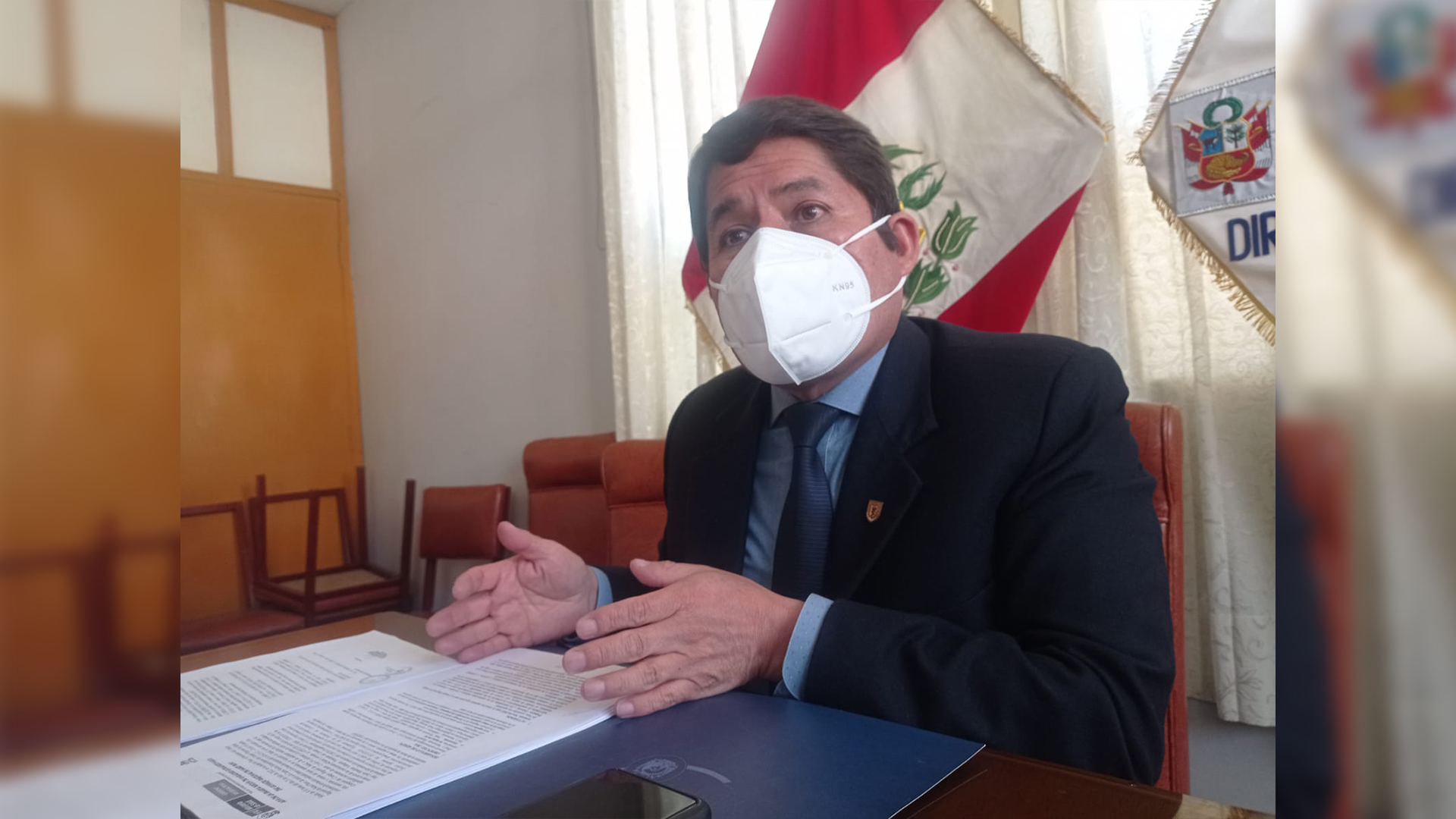 Juan Carlos Mendoza Velázquez - Director Regional de Salud