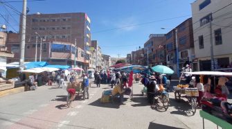 Comerciantes de la feria Sabatina