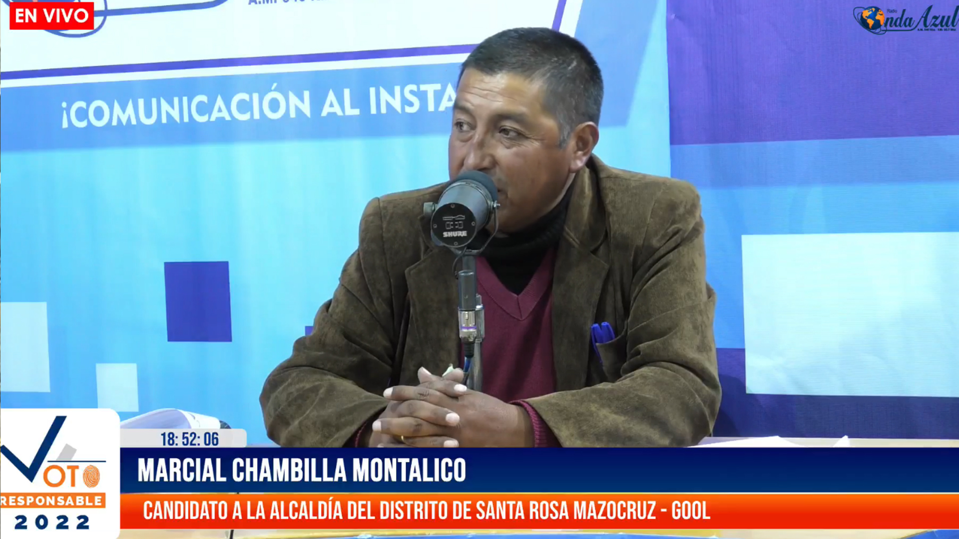 Candidato Marcial Chambilla-GOOL