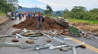 Huelga en San Gabán