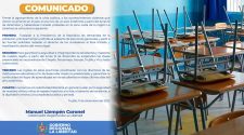En La Libertad suspenden clases