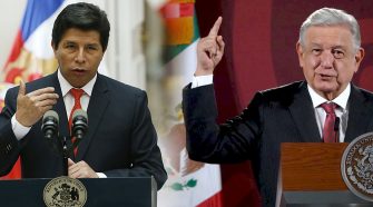 Presidente de México sigue reconociendo a Pedro Castillo como presidente del Perú