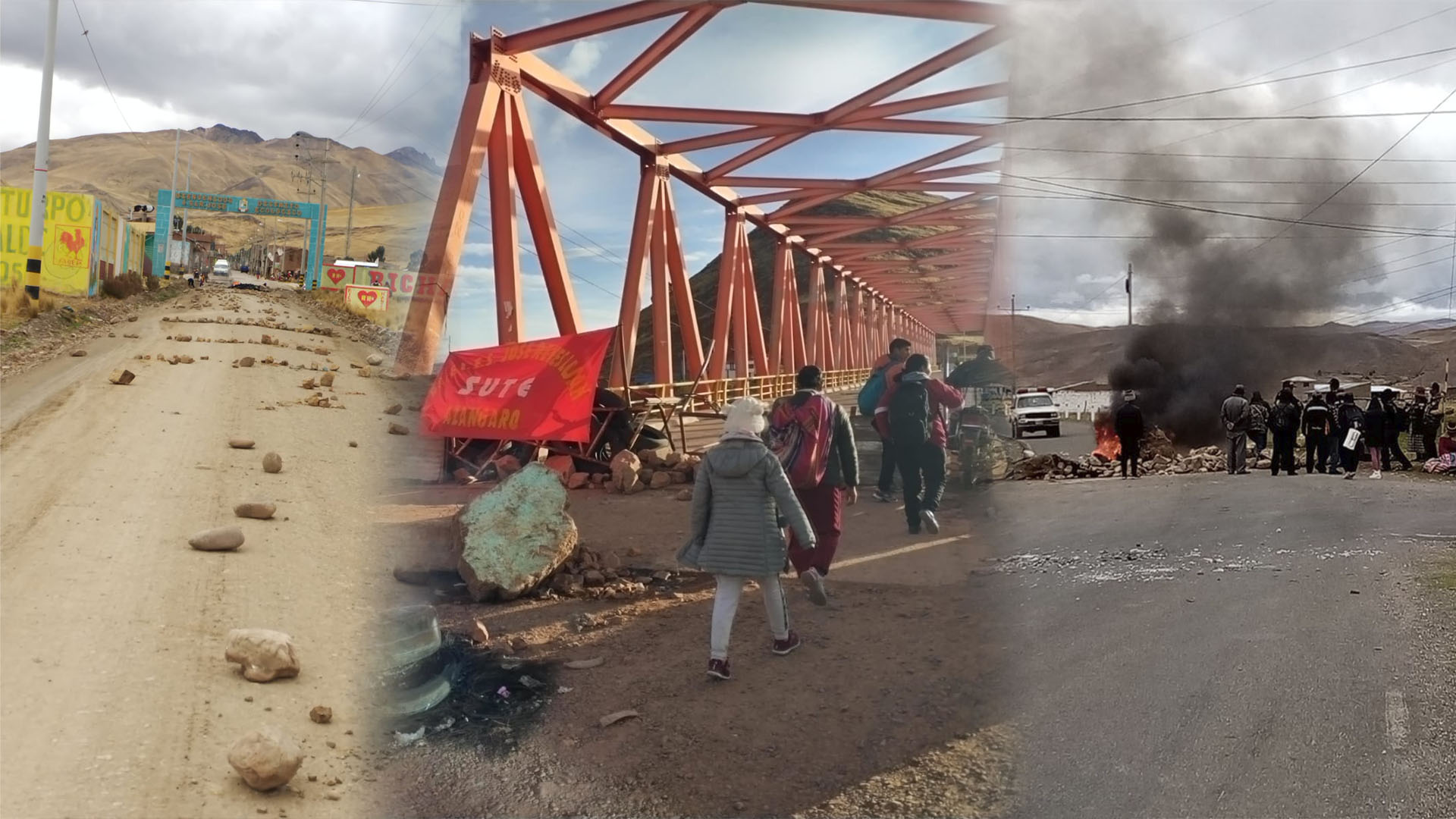 Protestas en la región Puno