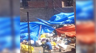 Algunos vecinos de Alto Puno mostraron su preocupación por el traslado de algunos bienes