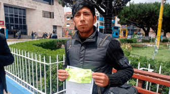 Carlos Sukso Díaz - Presidente del colectivo Promotores del Movimiento Ambientalista Juvenil Andino Promajan