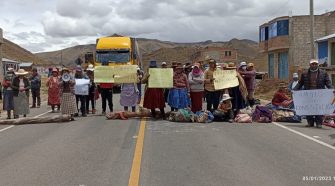 : Carretera interoceánica permanece bloqueada