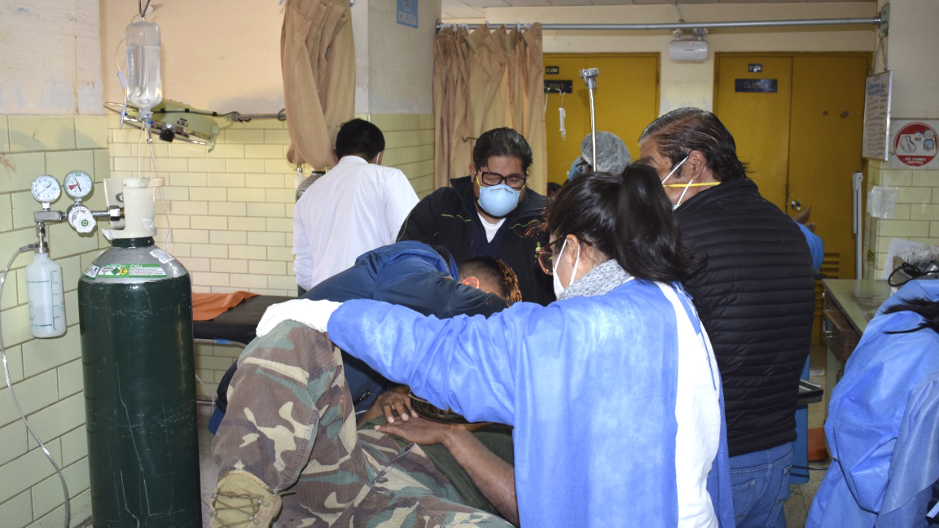 De los 16 pacientes atendidos en el hospital, 01 se encuentra en situación crítica