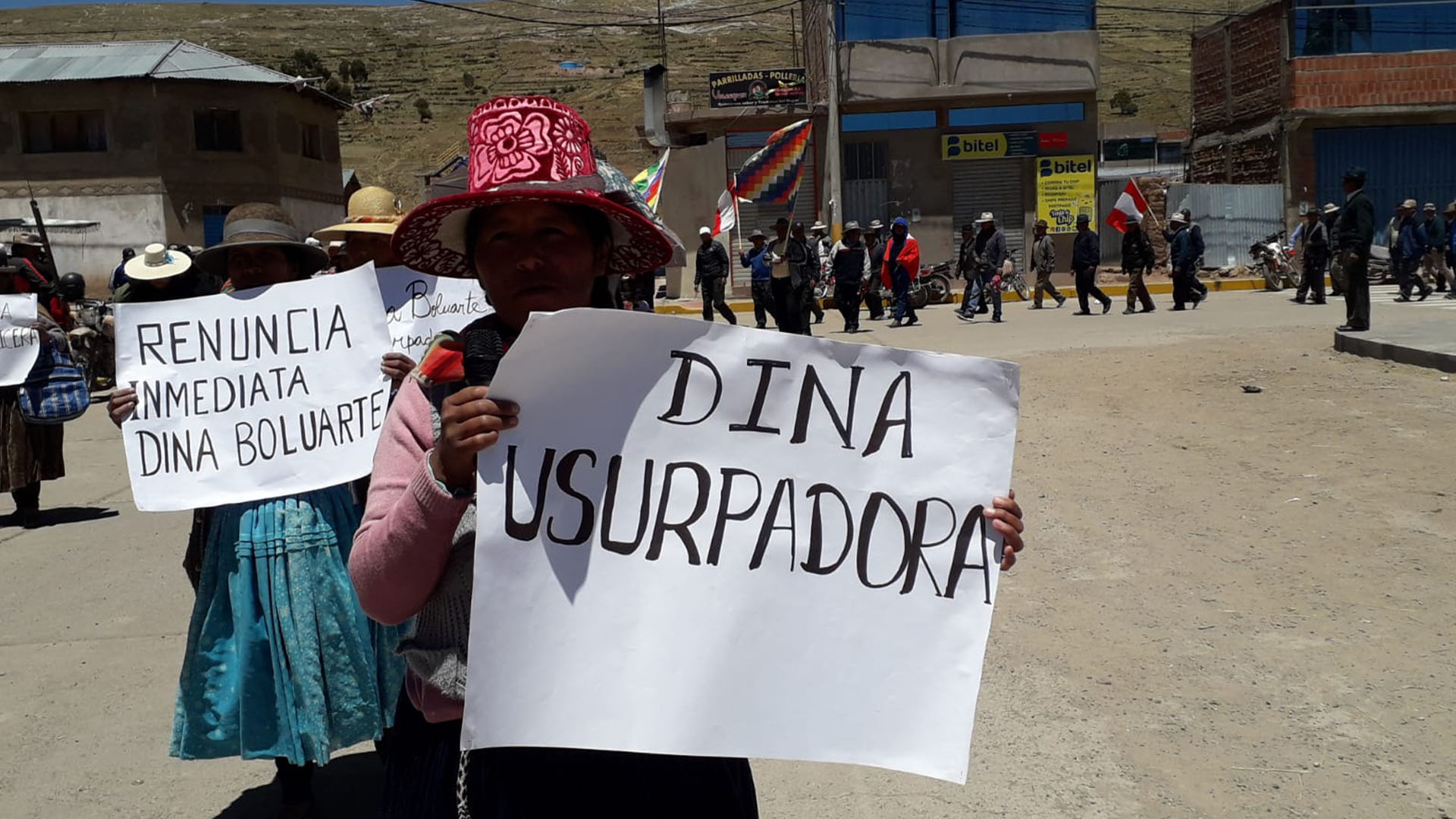 Marcha contra Dina Boluarte