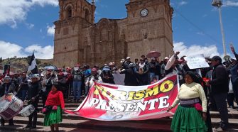 Protesta en Puno