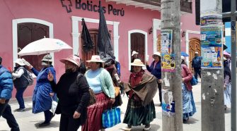 Protesta en Puno