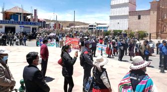 Protestas en Azángaro