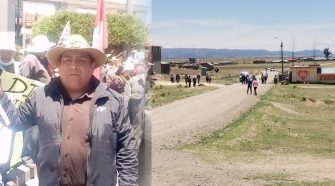 Protestas en Paucarcolla