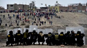 Protestas en Perú según medios