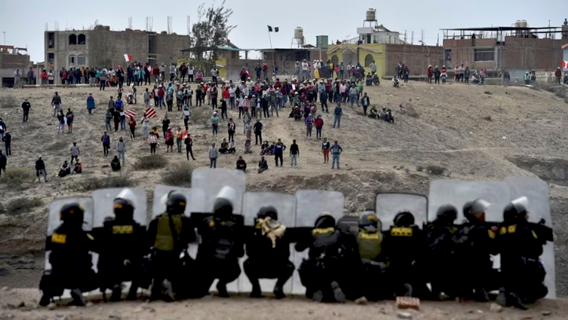Protestas en Perú según medios