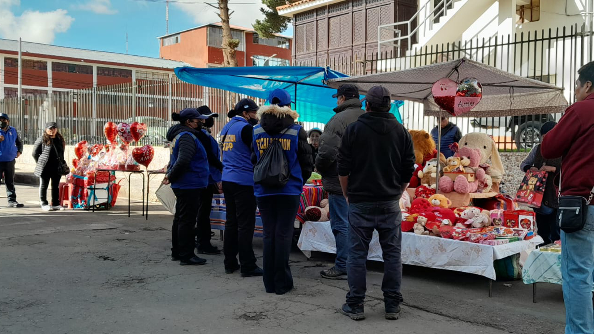 Comercio ambulatorio en Puno