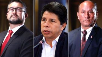 Fiscalía pidió 36 meses de prisión preventiva contra Pedro Castillo, Juan Silva y Geiner Alvarado