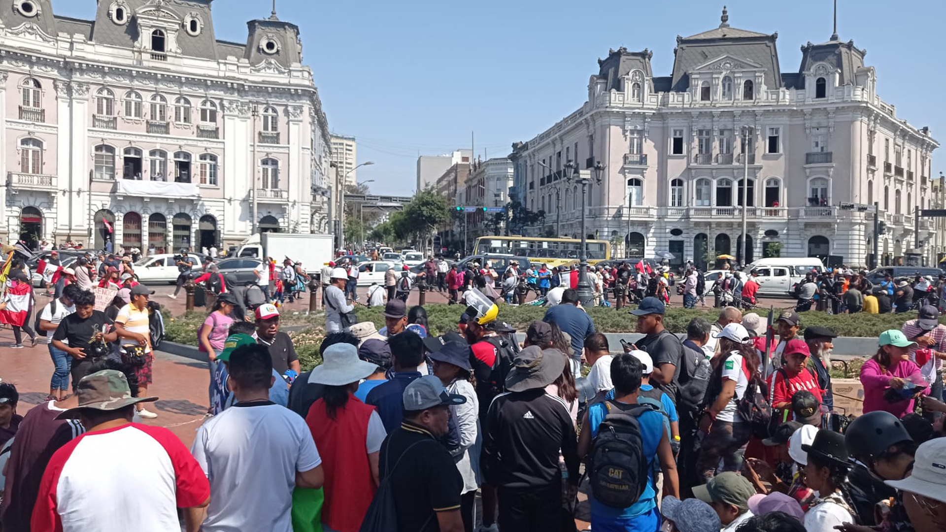 Manifestaciones en Lima