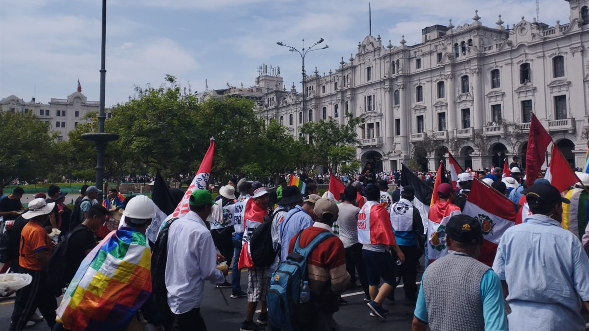 Protestas en Lima