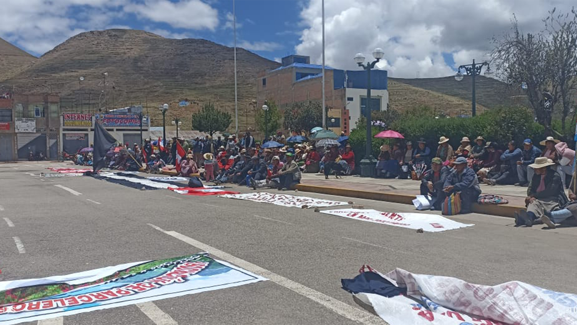 Protestas en San Antón