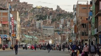 Calles cerradas en Puno