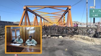 Comando Unificado de las Fuerzas Armadas, espera que cierre de vías cesen en la región Puno
