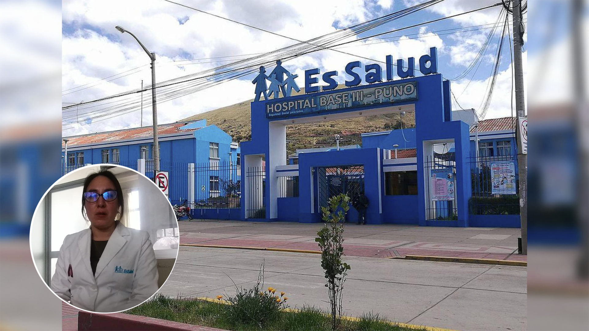 Luz Cáceres Martín, neumóloga del Hospital III de EsSalud de Puno