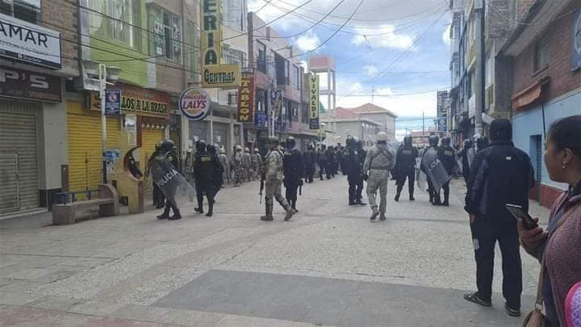 Militarización de la región Puno