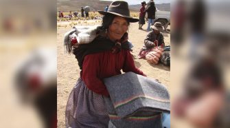 Mujer del ande peruano